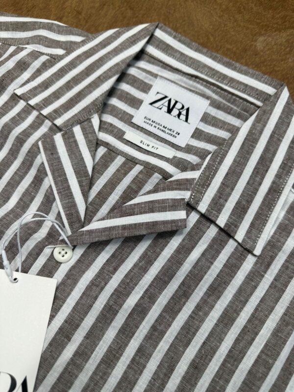 Cuban Collar Premium Half Sleeve Shirt - Zara