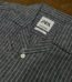 Black Cuban Collar Shirt