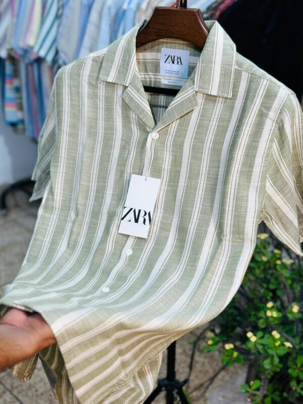Men’s Half Sleeve Cuban Collar Shirt