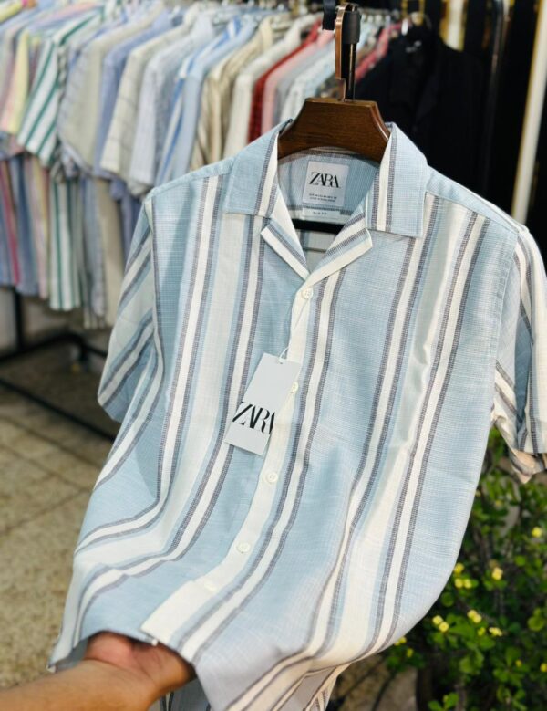 Men’s Half Sleeve Premium Cuban Collar Shirt