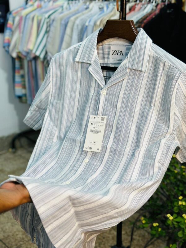 Men’s Half Sleeve Cuban Collar Shirt