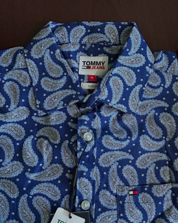All-Over Print Half Sleeve Shirt – Slim Fit Style