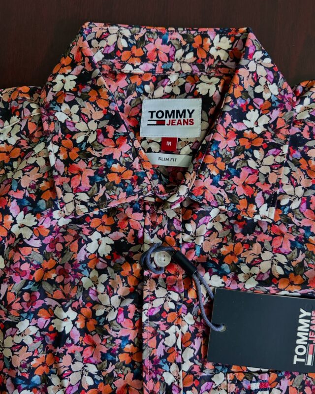 Men’s Slim Fit Printed Casual Shirt
