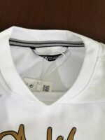 Zara Drop Shoulder White T-Shirt - Image 5