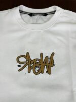 Zara Drop Shoulder White T-Shirt - Image 6
