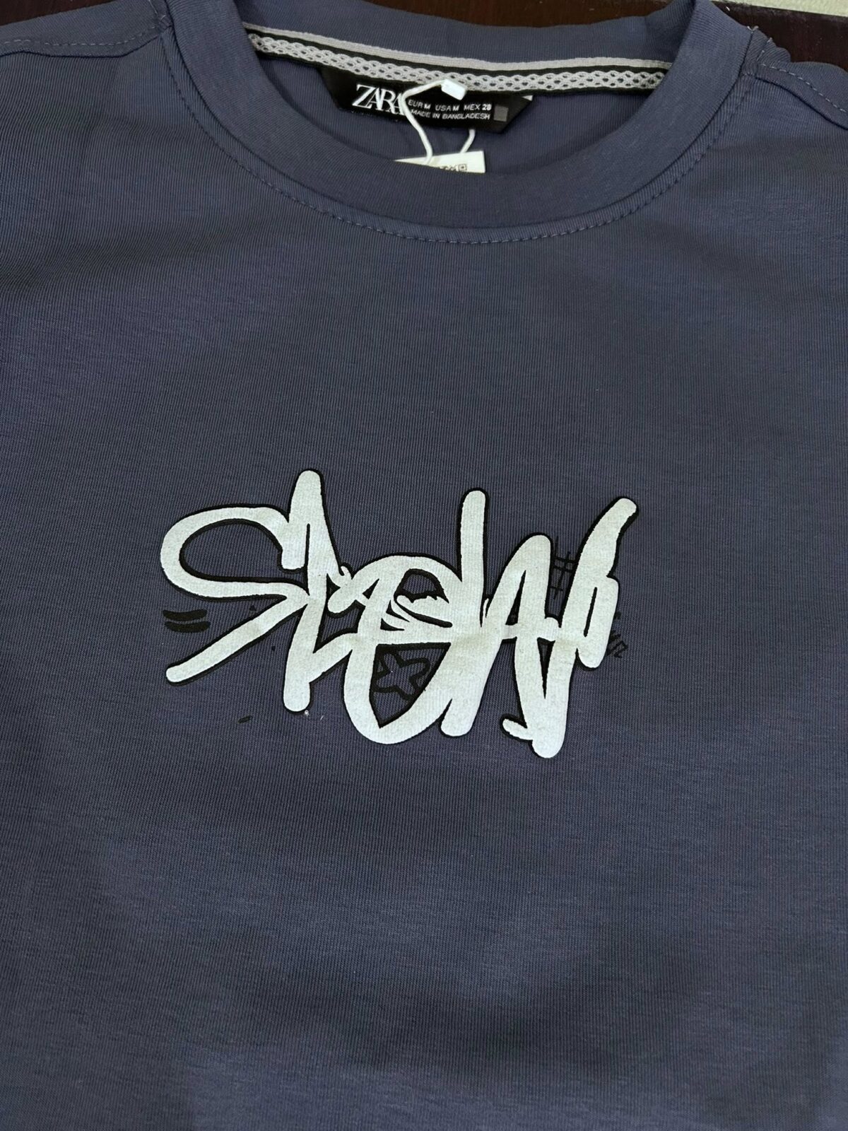 Zara Drop Shoulder T-Shirt - Image 4