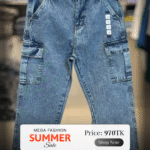 Men’s Baggy Cargo Jeans Pant