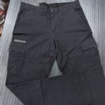Black cargo pants