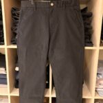 Black Gabardine Pants