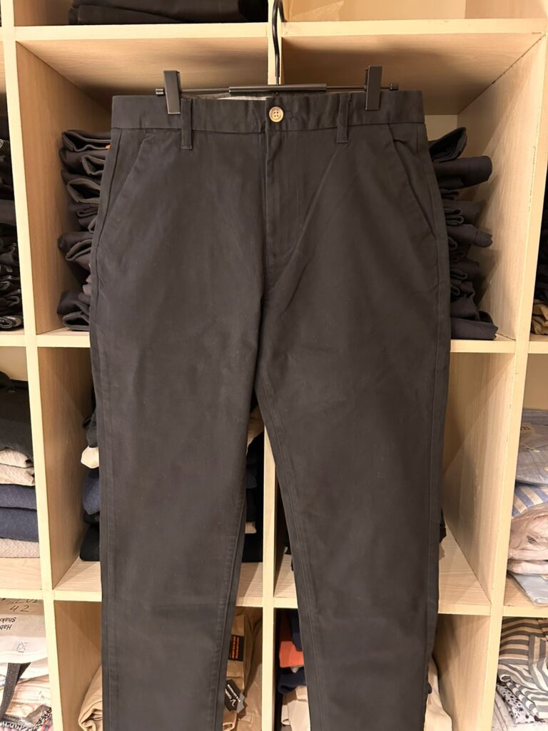 Black Gabardine Pants